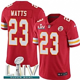 Youth Nike Chiefs 23 Armani Watts Red 2020 Super Bowl LIV Vapor Untouchable Limited Jersey,baseball caps,new era cap wholesale,wholesale hats